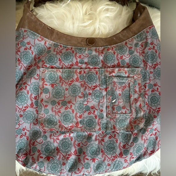 Hobo International Camel Brown Soft Leather Boho Shoulder Bag Purse w Silver Hdw - Picture 8 of 9